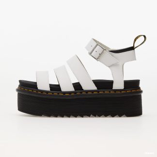 Sandale Dr. Martens Blaire Hydro Leather Platform Strap Sandals Oatmeal Heather/White