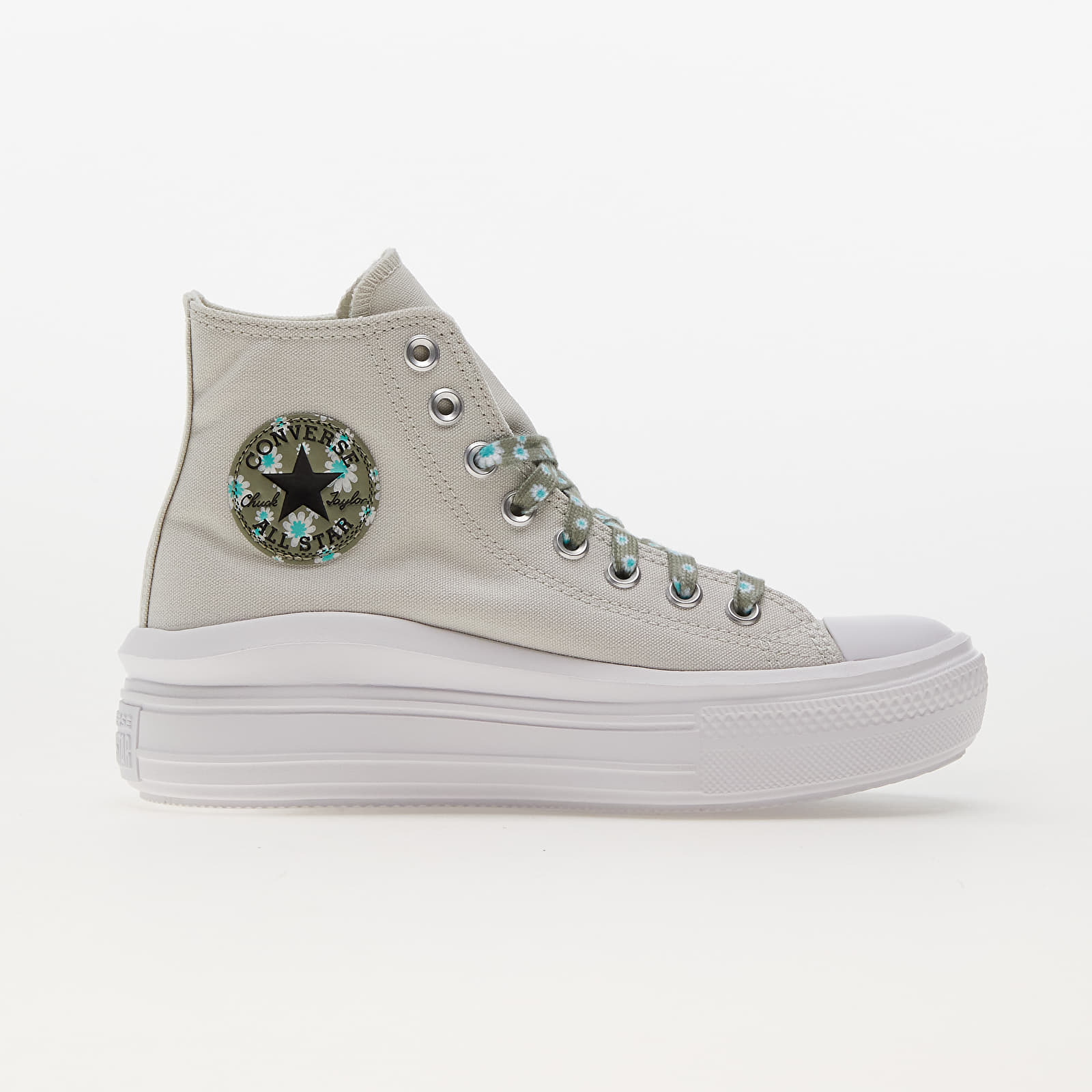 Converse Chuck Taylor All Star Move Desert Rave Light Bone/ Light Field ...