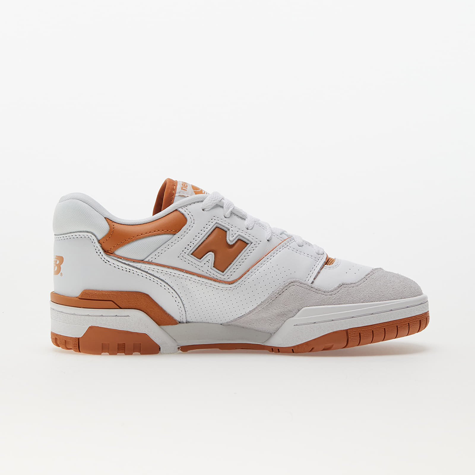 New Balance 550 White/ Orange Kicks.ro