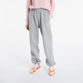 Nike Sportswear W Essential Fleece Pants Dk Grey Heather/ White