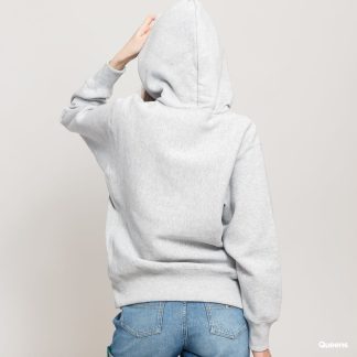 Hanorac de damÄƒ Champion Hooded Sweatshirt melange gray