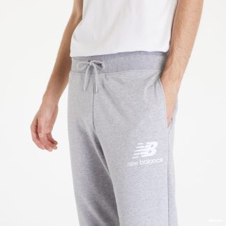 Pantaloni New Balance Essentials Stacked Logo Sweatpant Athletic Grey