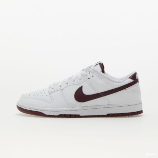 Ghete Nike Dunk Low Retro White/ Night Maroon-White