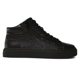 Pantofi Sport Calvin Klein HIGH TOP LACE UP W/ZIP MONO