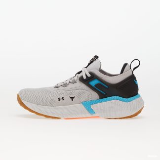 Ghete Under Armour Project Rock 5 Gray Matter/ Black/ Blue Surf